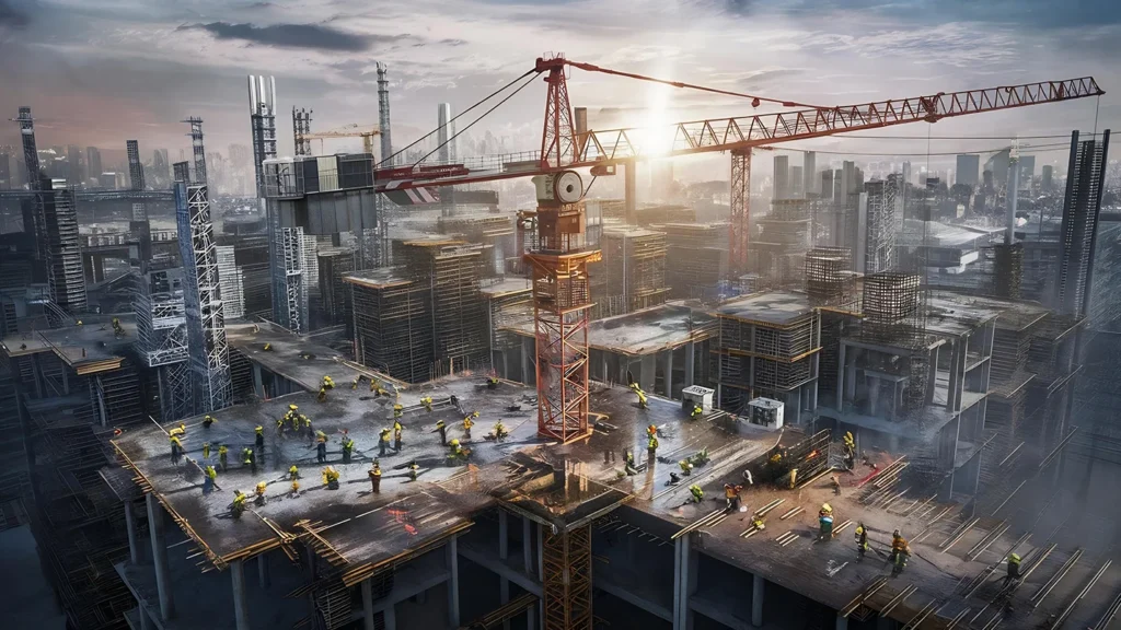 Challenges in Large-Scale Construction